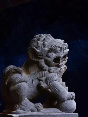Image of: Guardian Lion Statue